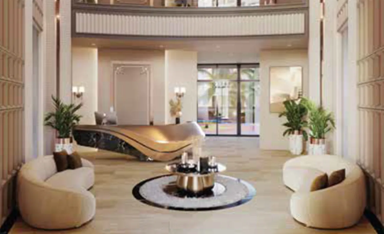 Designer entrance lobby at Balaji Classica