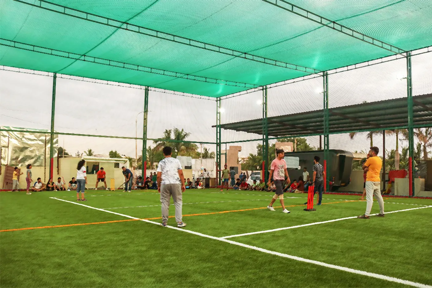 Box cricket and sports court at Balaji Classica
